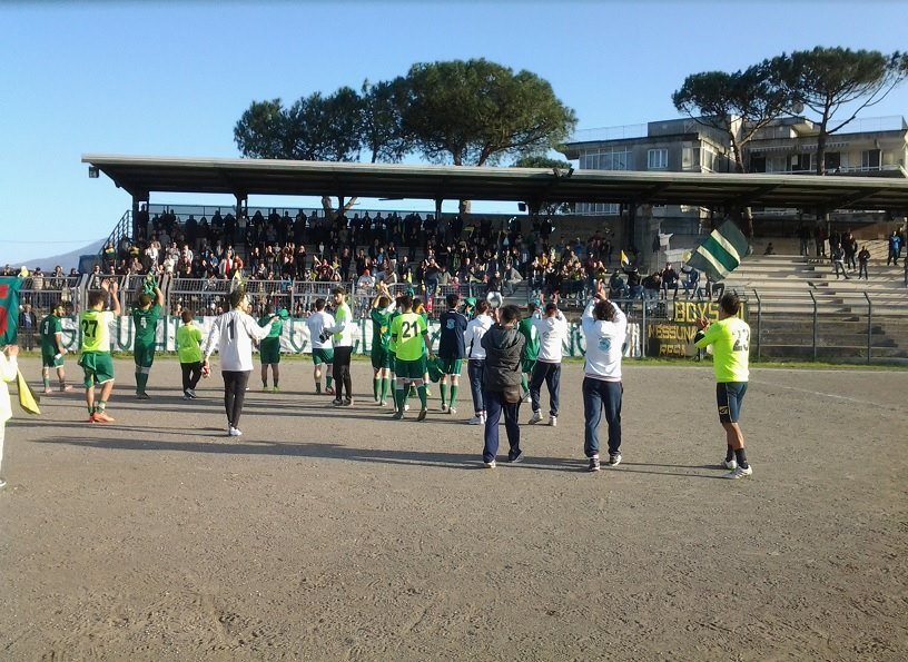 Caivanese-San Vitaliano 4-0, festa al campo ‘Papa’