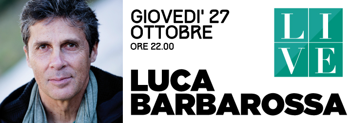 Luca Barbarossa in concerto al Centro Campania