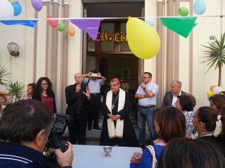 Casoria, inaugurata dal Cardinale Sepe la prima mensa dei poveri della città