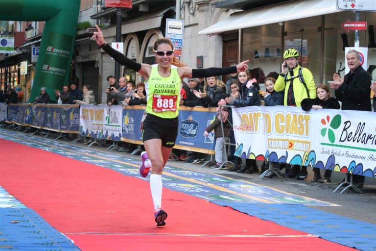 Maratona delle cattedrali 2016, (Barletta, Trani, Bisceglie, Molfetta, Giovinazzo) vince Malika Benlafkir