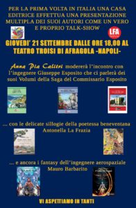 Talk-show letterario ad Afragola, con LFA publisher di Caivano