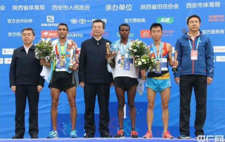 Maratona Internazionale di Xi’an: Lhoussaine Oukhrid secondo in Cina