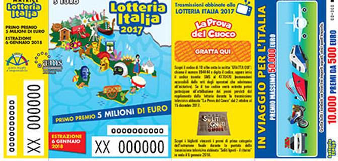 Lotteria Italia. In Campania pochi premi, a Nord di Napoli solo 50 mila euro a Casoria