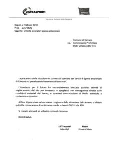 lettera incontro col commissario