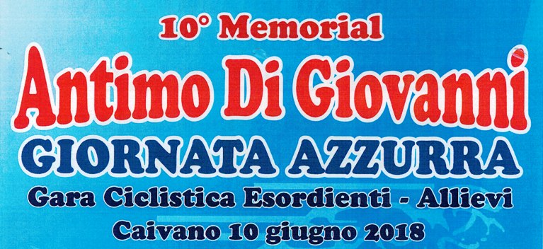 Cento atleti da sei regioni per il Memorial ‘Antimo Di Giovanni’