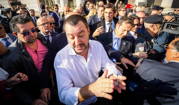 Salvini a Napoli