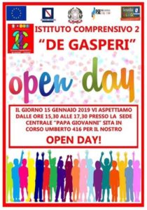 open day De Gasperi 2019