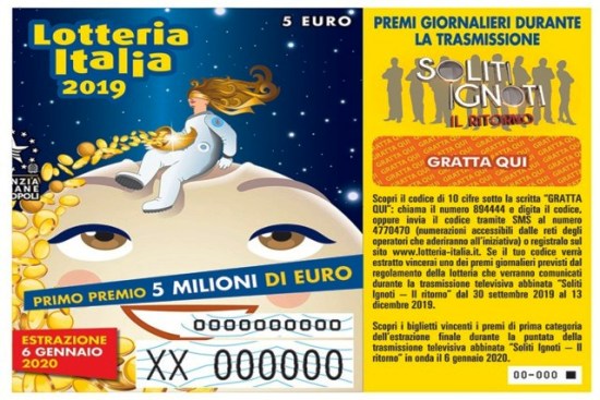 Lotteria Italia, 17 i biglietti vincenti in Campania