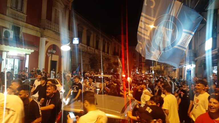 Il Club Napoli festeggia in grande la vittoria della Coppia Italia