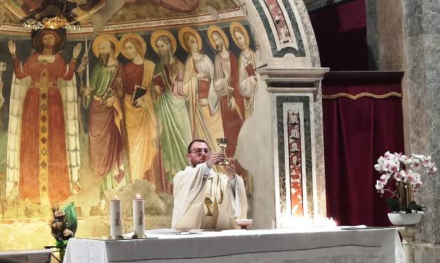Prima messa di don Giuseppe Ricciardi nel Santuario Maria SS. di Campiglione