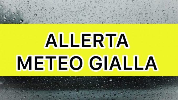 Allerta meteo gialla, oggi e domani. Temporali e venti forti