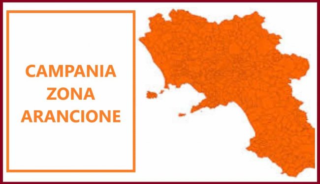 Dal 21 febbraio, la Campania torna in zona “arancione”