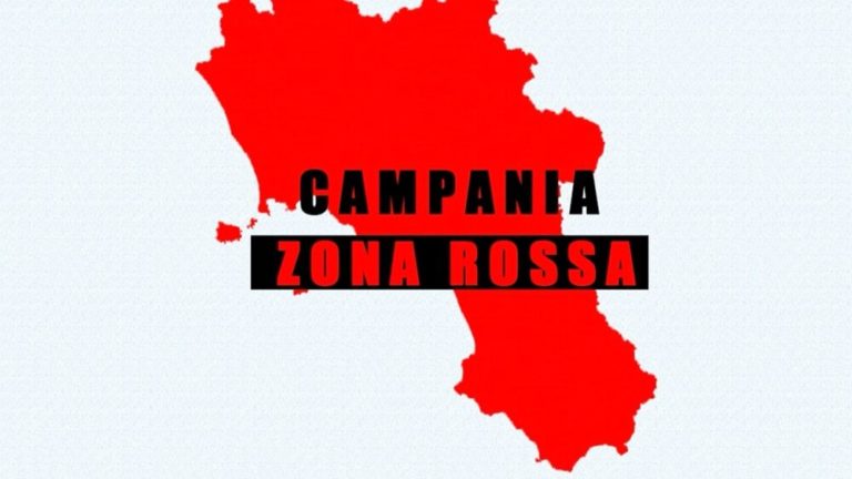 Zona rossa in Campania, a partire da lunedì 8 marzo