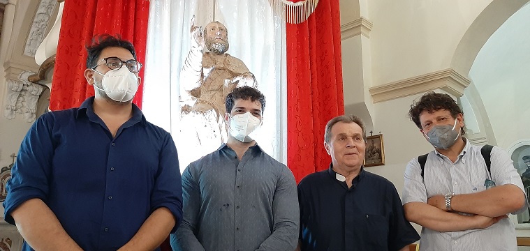 Presentato il progetto di restauro della statua di San Pietro