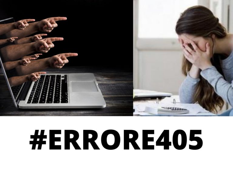 Il Braucci farà parte della campagna #Errore405, contro la violenza on line