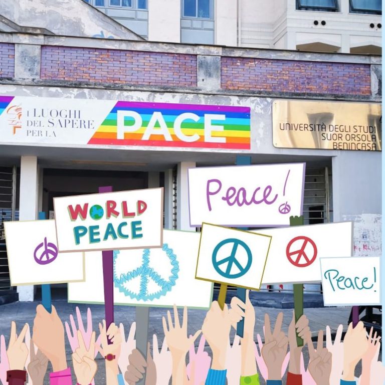 L’Università Suor Orsola Benincasa scende in campo per la pace in Ucraina