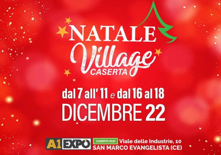 Natale Village al Polo Fieristico A1Expò: domani si parte!