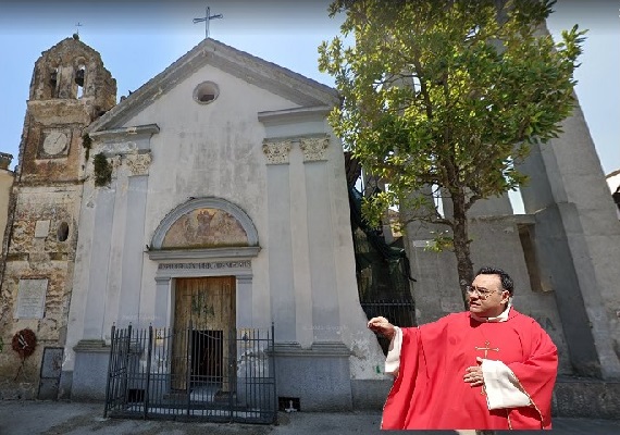 La chiesa di Casolla verrà restaurata con i fondi dell’8×1000.