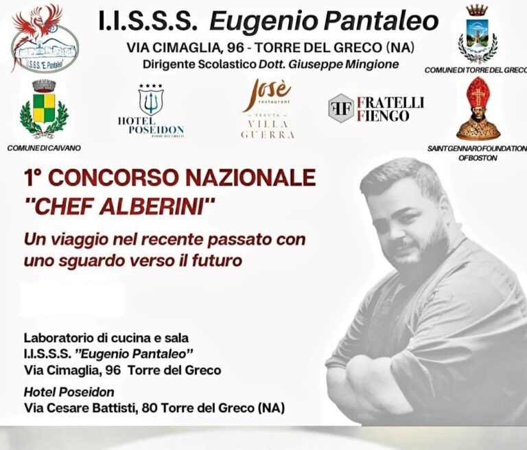 Caivano, presentata la prima edizione del concorso nazionale di gastronomia in memoria del giovane chef caivanese Matteo Alberini