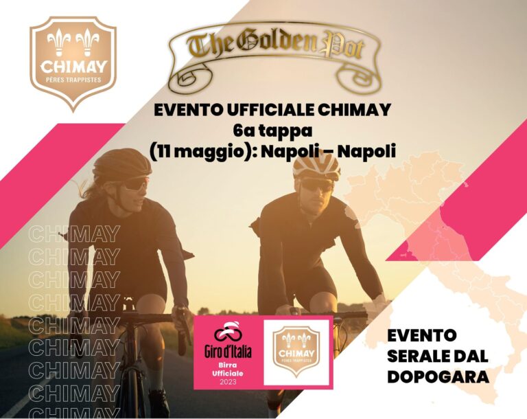 Giro d’Italia e Chimay fanno ‘tappa’ al The Golden Pot di Cardito
