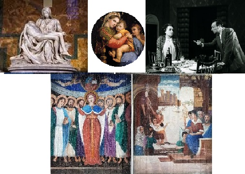 Il tema della madre nell’arte, nel teatro e nel miracolo di Campiglione