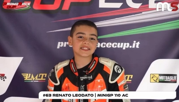 MiniGp, il caivanese Renato Leodato impegnato domani a Limatola