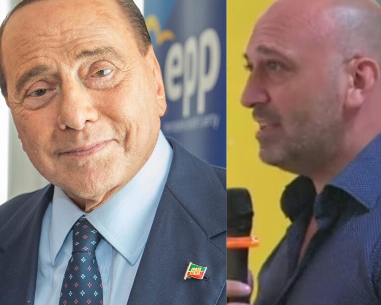 Dopo la morte di Berlusconi, le parole del partito Forza Italia di Caivano