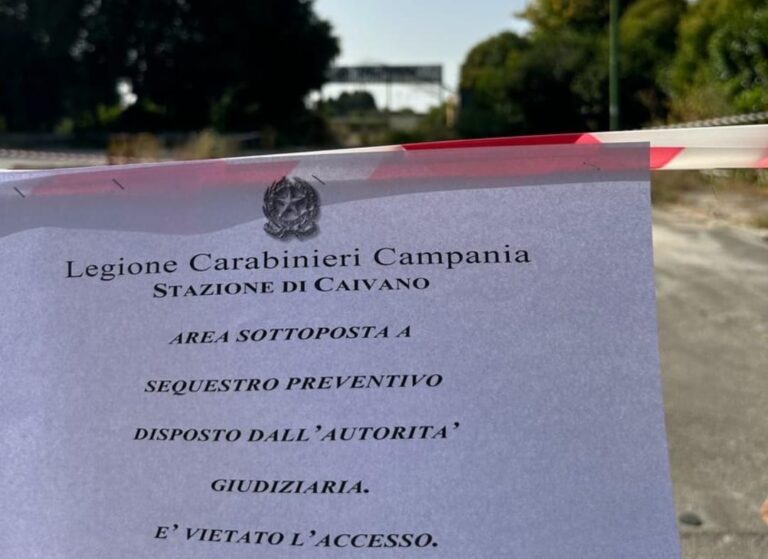 I carabinieri sequestrano l’ex centro sportivo Delphinia