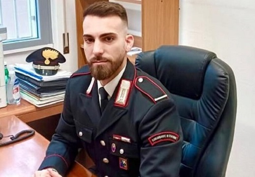 Alessandro Fatone è il nuovo comandante della Stazione Carabinieri di Rivanazzano Terme