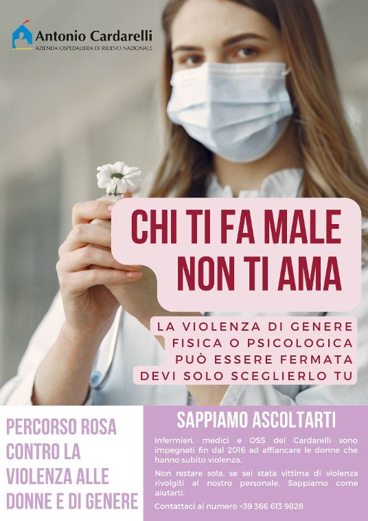 Ospedale Cardarelli, percorso rosa: 1334 violenze di genere registrate in otto anni 