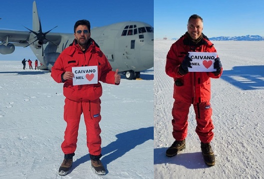 Buon Natale! Dall’Antartide due caivanesi ricordano le proprie origini