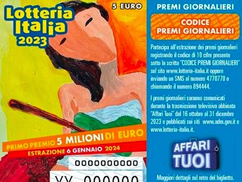 Lotteria Italia, nessun premio a nord di Napoli. 21 vincitori in Campania