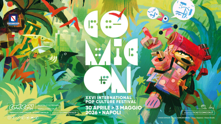 COMICON Napoli 2026: nuovi ospiti internazionali e italiani alla XXVI edizione