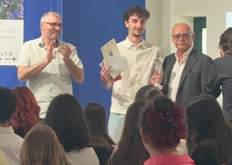 IL CONCORSO. Brillante affermazione per il liceale caivanese Francesco De Muto all’ XI edizione del Premio Internazionale di Poesia “Masio Lauretti”
