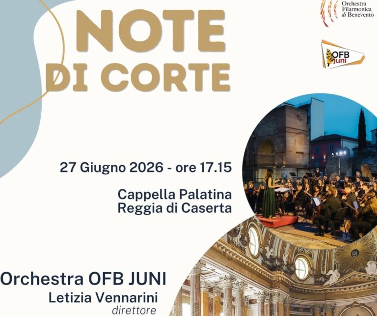 L’EVENTO. Alla Reggia di Caserta la performance dell’Orchestra giovanile della Filarmonica di Benevento: suoneranno anche ragazzi caivanesi