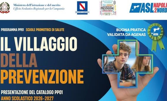 SALUTE IN CLASSE. Asl Napoli 2 Nord: ecco il “Villaggio della Prevenzione”