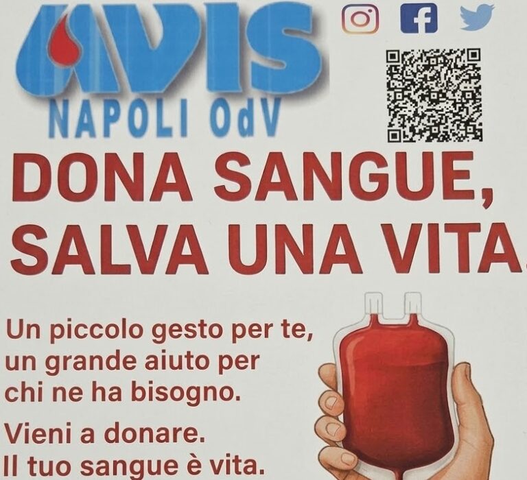 Cardito, domenica 18 ottobre appuntamento con la solidarietà con la donazione di sangue: in campo l’Avis e il dottore Simone Monopoli